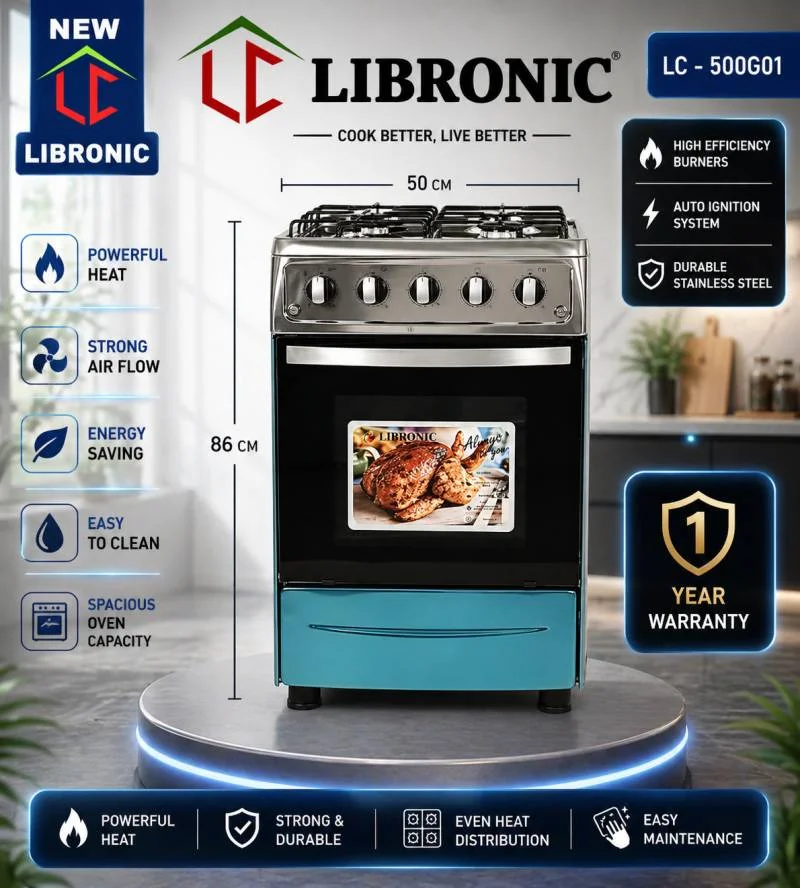 طباخ صالون 4 مشاعل 500G01 من ليبرونك